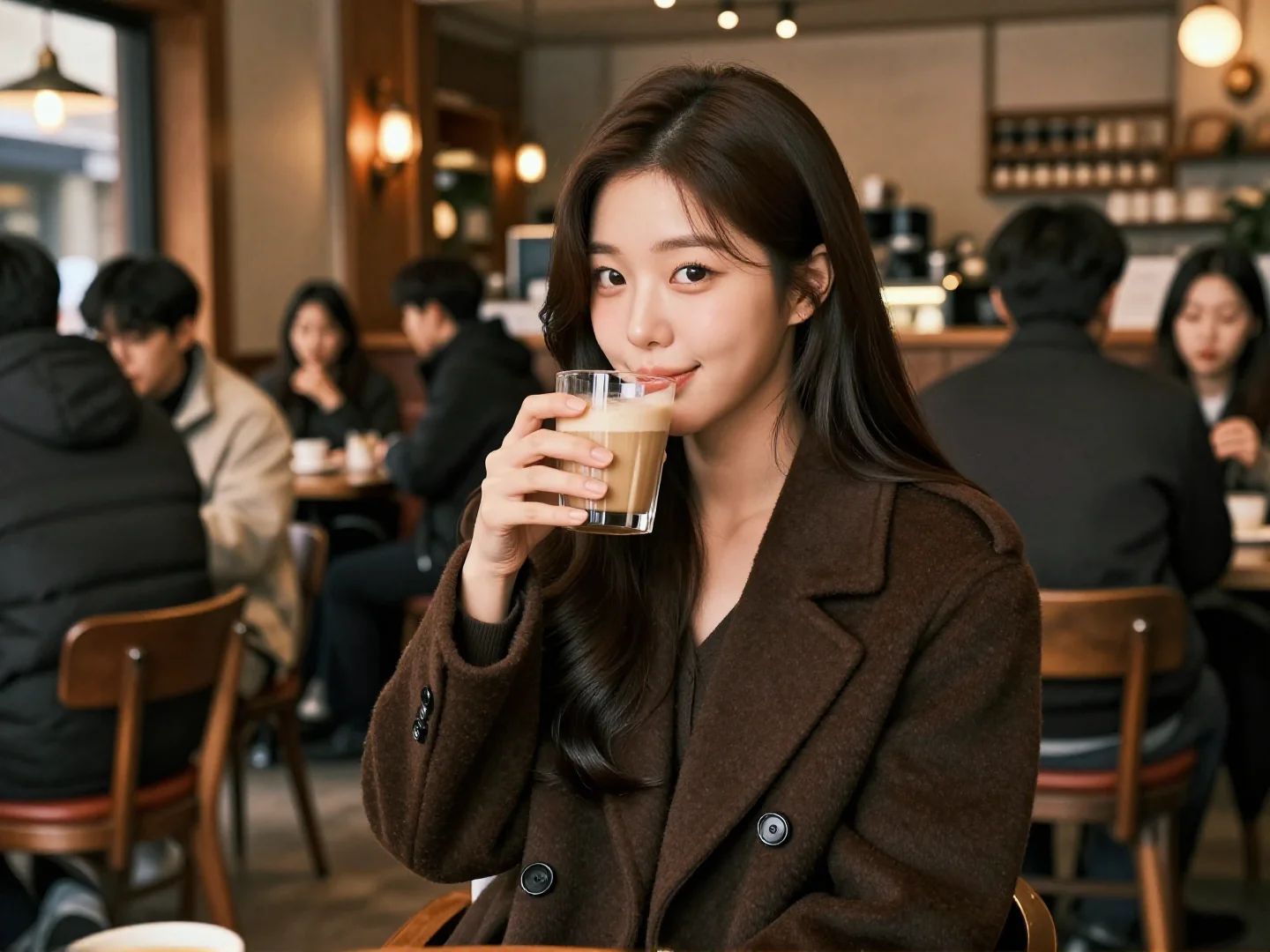 남지현 겨울 무스탕 코디03